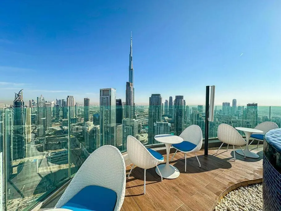 Highest Infinity Pool Burj Khalifa View Apartment Dubai 0*,